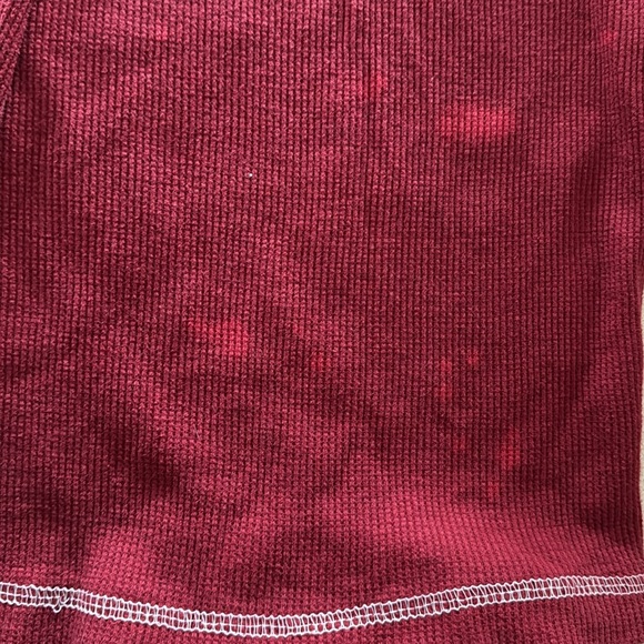 Nantucket’s holistic farm Bartlett’s Farm Nantucket waffle long sleeve shirt. - Picture 7 of 7